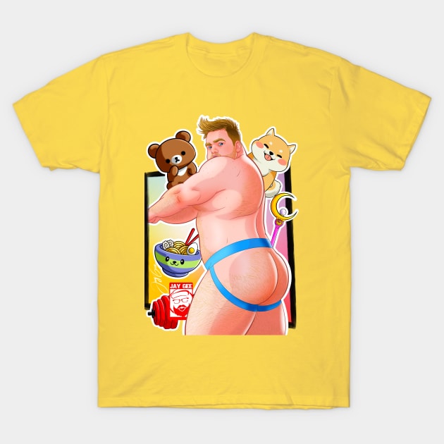 Bara bear T-Shirt by JayGeeArt